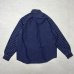 画像2: ALCARZA/HEAVY NELL STRIPE WORK SHIRT  NAVY (2)