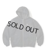 FTC/WASHED CANVAS HOODED JKT  BLACK