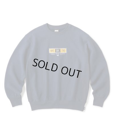画像1: FTC/BIG CITY CREW NECK  NAVY
