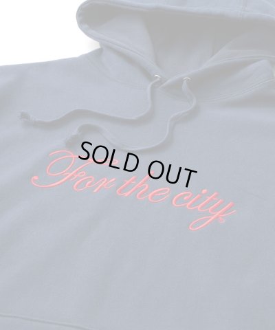 画像2: FTC/SCRIPT LOGO PULLOVER HOODY  NAVY