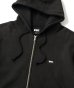 画像2: FTC/SMALL BOX LOGO ZIP UP HOODY  BLACK (2)
