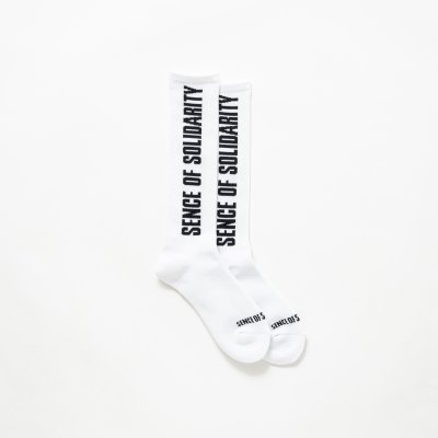 画像2: RATS/HIGH SOCKS LOGO  WHITE