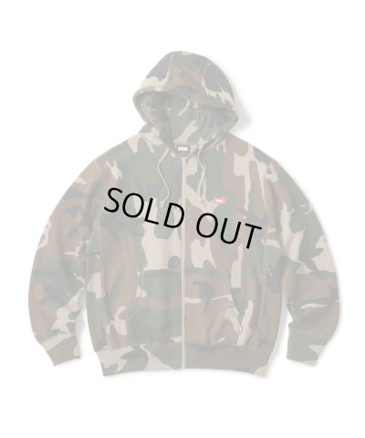 画像1: FTC/SMALL BOX LOGO ZIP UP HOODY  CAMO
