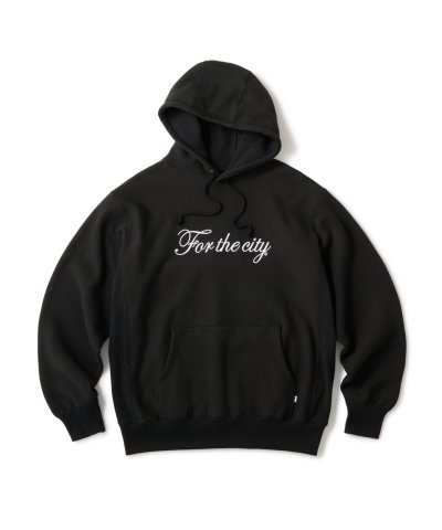 画像1: FTC/SCRIPT LOGO PULLOVER MOODY  BLACK