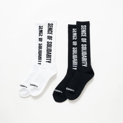 画像2: RATS/HIGH SOCKS LOGO  BLACK