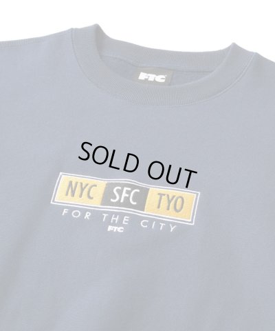 画像2: FTC/BIG CITY CREW NECK  NAVY