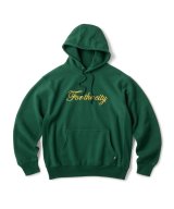FTC/SCRIPT LOGO PULLOVER MOODY  GREEN