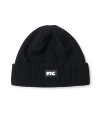 FTC/BOX LOGO BEANIE  BLACK
