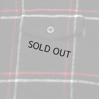 画像3: RATS/COTTON FLANNEL CHECK SHIRT  BLACKxBLUE