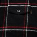 画像3: RATS/COTTON FLANNEL CHECK SHIRT  BLACKxBLUE (3)