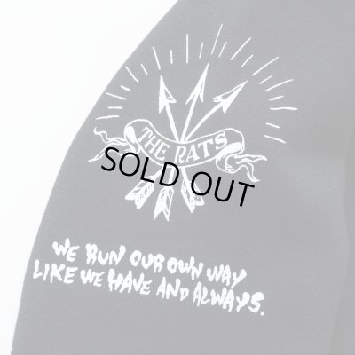 画像5: RATS/CRAZY CREW NECK SWEAT  BLACK