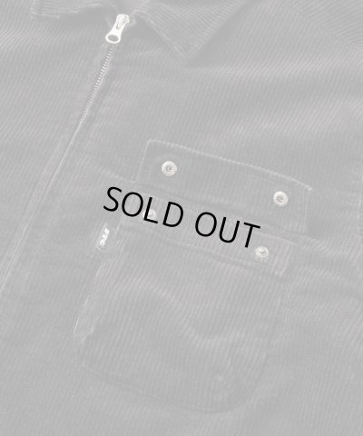 画像5: FTC/CORDUROY ZIP UP SHIRT  BLACK