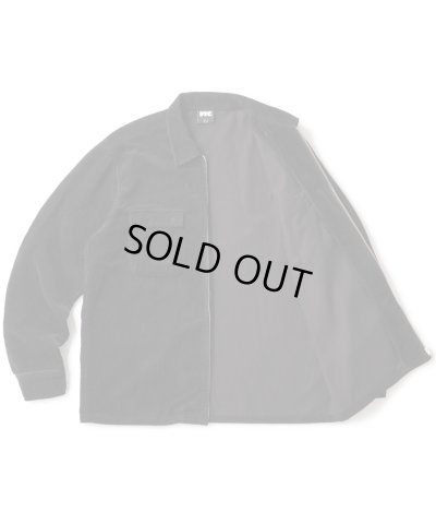 画像2: FTC/CORDUROY ZIP UP SHIRT  BLACK
