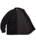 画像2: FTC/CORDUROY ZIP UP SHIRT  BLACK (2)