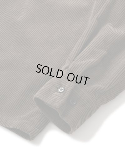 画像5: FTC/CORDUROY ZIP UP SHIRT  CHARCOAL