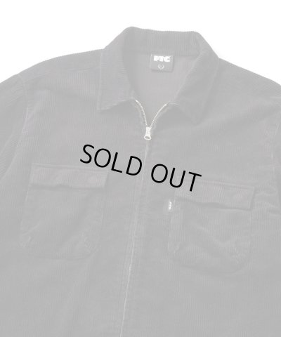 画像3: FTC/CORDUROY ZIP UP SHIRT  BLACK