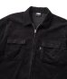 画像3: FTC/CORDUROY ZIP UP SHIRT  BLACK (3)