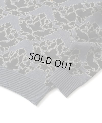 画像3: FTC/ALL OVER JAQUARD SWEATER  BLACK