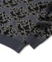 画像3: FTC/ALL OVER JAQUARD SWEATER  BLACK (3)