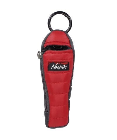 画像1: NANGA/MINI SLEEPING BAG KEY HOLDER  RED