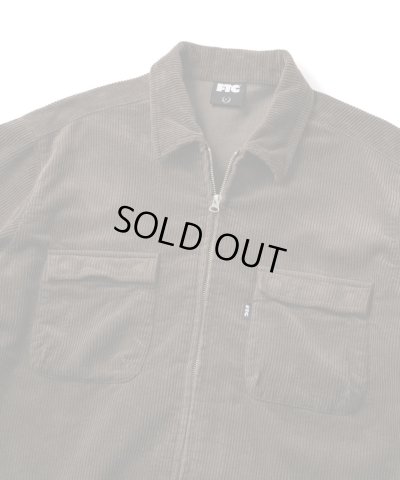 画像4: FTC/CORDUROY ZIP UP SHIRT  CHARCOAL