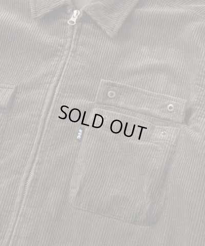 画像6: FTC/CORDUROY ZIP UP SHIRT  CHARCOAL