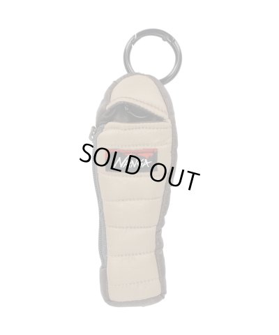 画像1: NANGA/MINI SLEEPING BAG KEY HOLDER  BEIGE