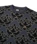 画像2: FTC/ALL OVER JAQUARD SWEATER  BLACK (2)
