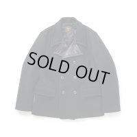 RATS/DOUBLE BREASTED WOOL JKT  BLACK