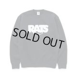 (再アップ) RATS/BOX LOGO SWEAT  BLACK
