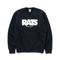RATS/BOX LOGO SWEAT  BLACK