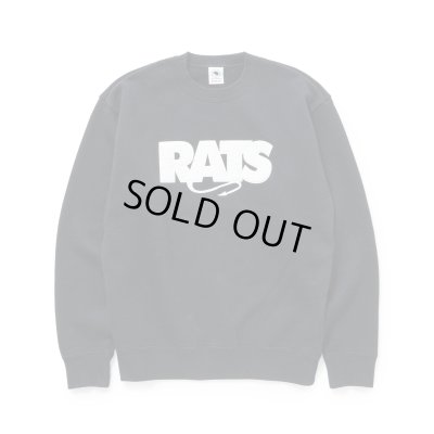 画像1: (再アップ) RATS/BOX LOGO SWEAT  BLACK