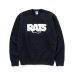 画像1: RATS/BOX LOGO SWEAT  BLACK (1)