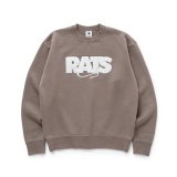RATS/BOX LOGO SWEAT  KHAKI