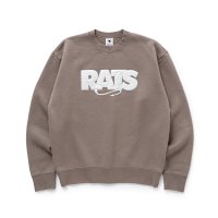 RATS/BOX LOGO SWEAT  KHAKI