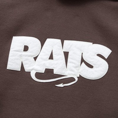 画像3: RATS/BOX LOGO HOODIE  KHAKI