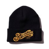 SOFTMACHINE/BURP KNIT CAP  BLACK