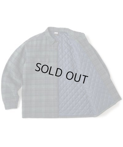 画像2: FTC/QUILTED LINED PLAID NEL SHIRT  NAVY
