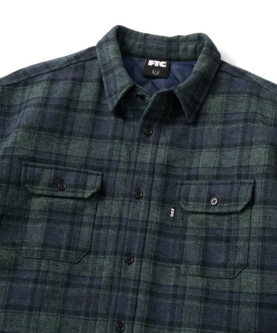 画像5: FTC/QUILTED LINED PLAID NEL SHIRT  NAVY