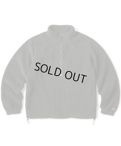 画像1: FTC/POLAR TEX FLEECE HALF ZIP PULLOVER  BLACK
