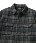 画像4: FTC/QUILTED LINED PLAID NEL SHIRT  BLACK (4)