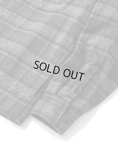 画像5: FTC/QUILTED LINED PLAID NEL SHIRT  BLACK