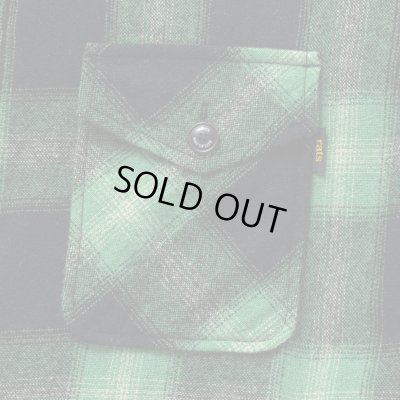 画像2: RATS/WOOL CHECK SHIRTS JKT  GREEN CHECK