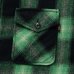 画像2: RATS/WOOL CHECK SHIRTS JKT  GREEN CHECK (2)