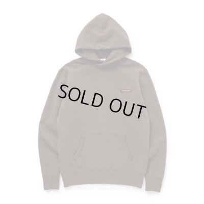 画像1: RATS/FLEECE CROSS NECK HOODIE  BROWN