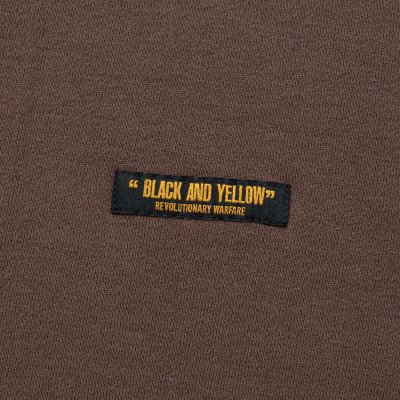 画像3: RATS/FLEECE CROSS NECK HOODIE  BROWN