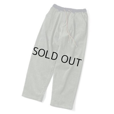 画像3: GYMMASTER/STRETCH CORDUROY TUCK PANT  OLIVE