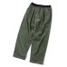画像3: GYMMASTER/STRETCH CORDUROY TUCK PANT  OLIVE (3)
