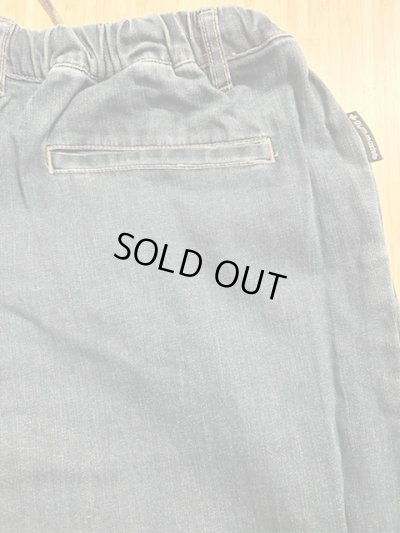 画像3: GYMMASTER/STRETCH DENIM TWO TUCK PANT  DEEP BLUE