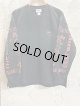 GYMMASTER/HITCH HIKE SWEAT BIG T  BLACK